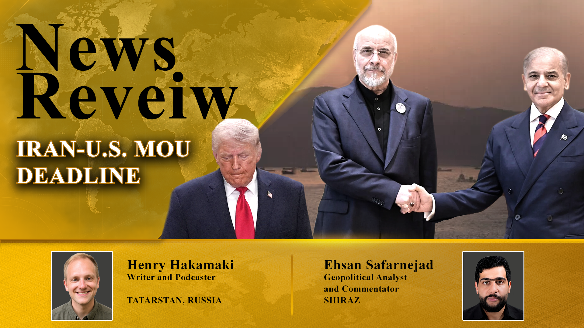 News Review: Iran-US MoU deadline