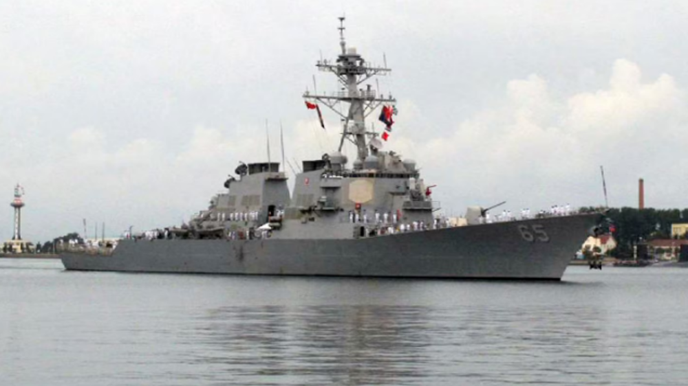 US Navy destroyer loses power for four days in South China Sea