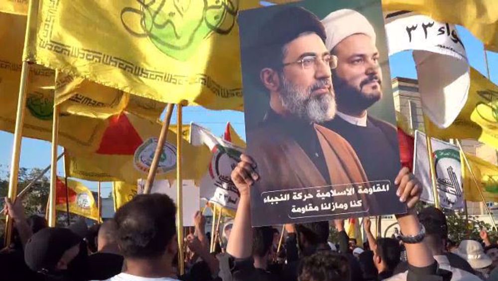 Iraqi protesters condemn US intervention in country’s affairs
