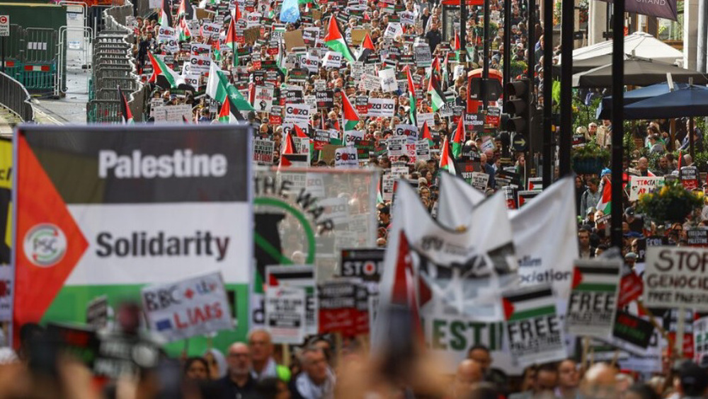 Pro-Palestine coalition urges UK govt. to take action against Gaza genocide