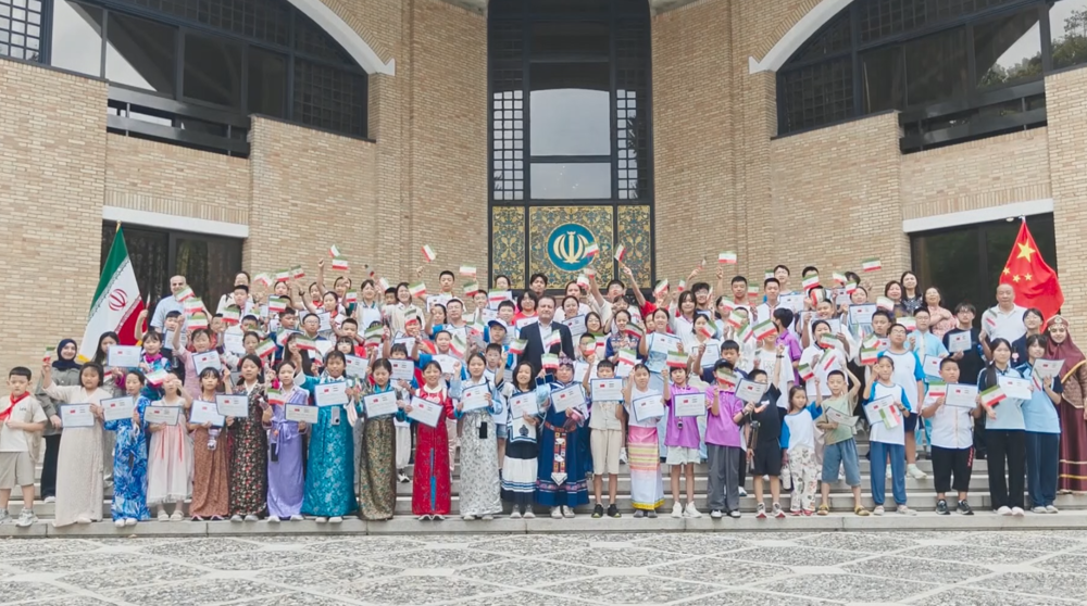 Chinese students honor Iran's culture, mourn Minab victims at embassy event