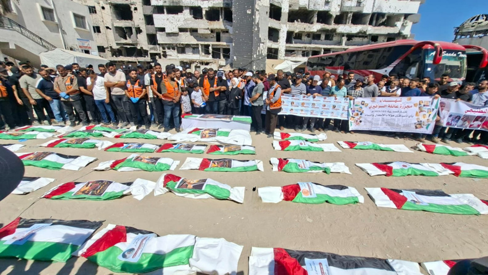 Gaza rend hommage à 50 victimes inconnues du génocide