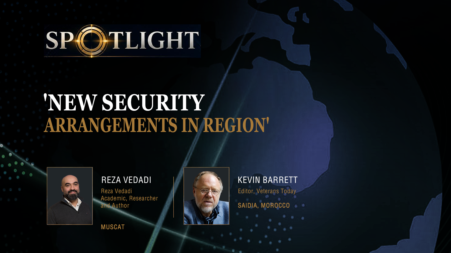 New security arrangements in region