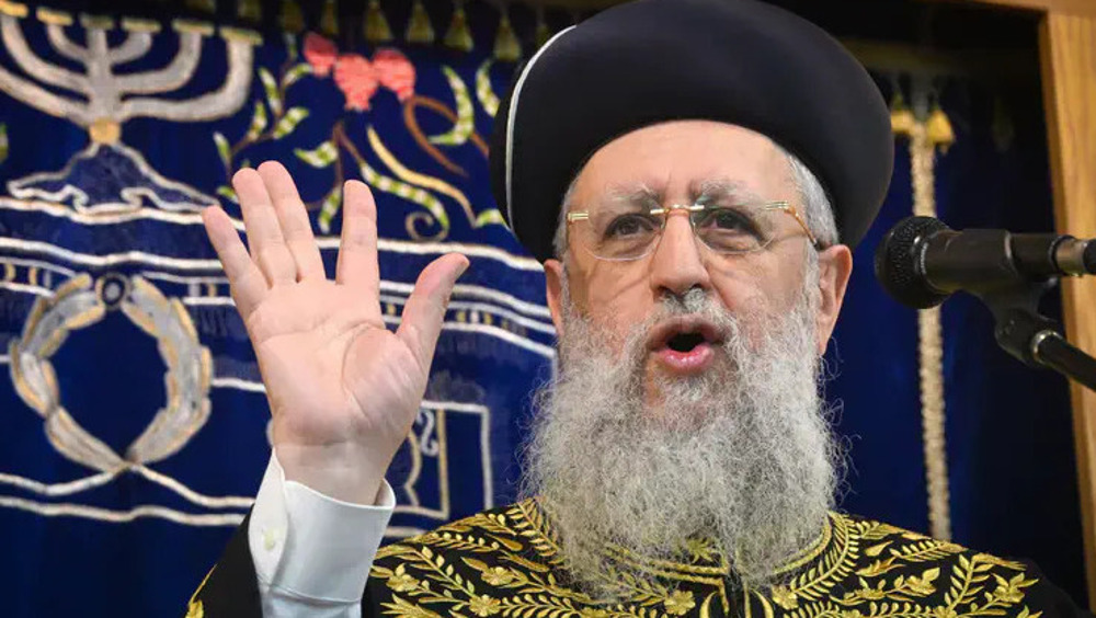 Israeli chief rabbi denies Palestinians’ existence, rights in ‘hate-filled’ rhetoric