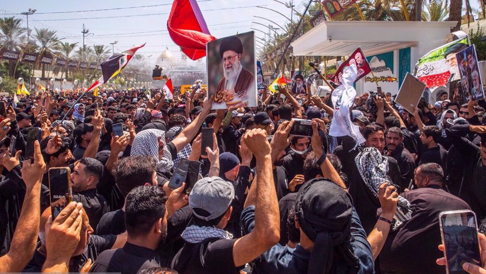 Irak : les Hachd commémorent le 40e jour après les funérailles du Leader martyr