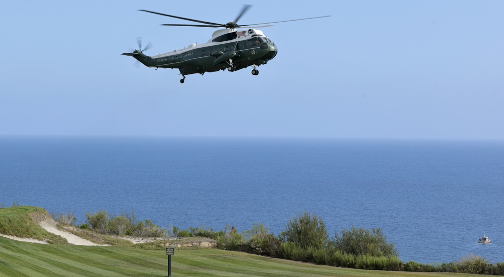 US investigates airspace safety incident involving Trump helicopter