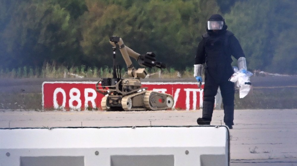 Germany launches probe after explosive drone forces airport shutdown