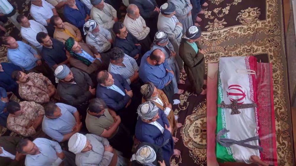 Iran : un citoyen kurde tué en martyr lors d’une attaque terroriste a été inhumé 