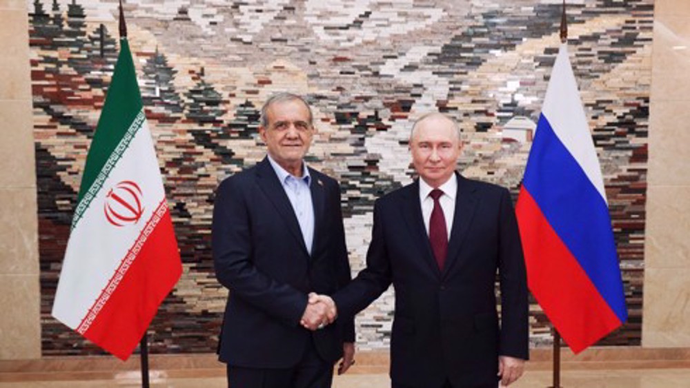 L’Iran et la Russie peuvent affronter à l’unilatéralisme américain (Pezeshkian)