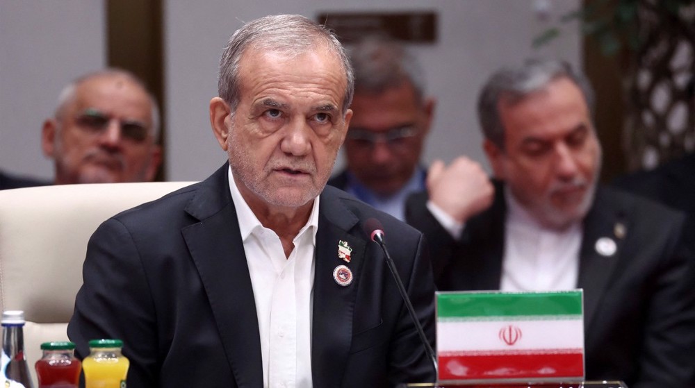 Pezeshkian hails SCO's unianmous condemnation of US-Israeli war on Iran
