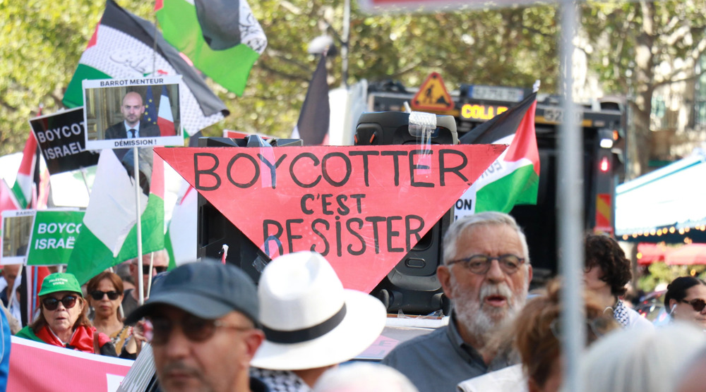 France : des centaines de personnes manifestent en soutien à la Palestine