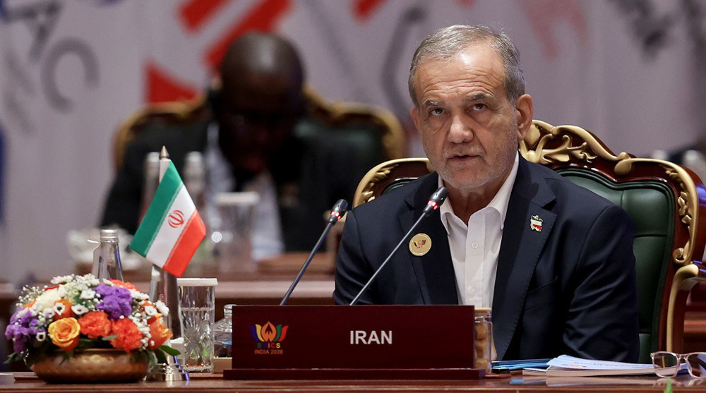 Pezeshkian urges BRICS to play more active role in upholding non-use of force principle