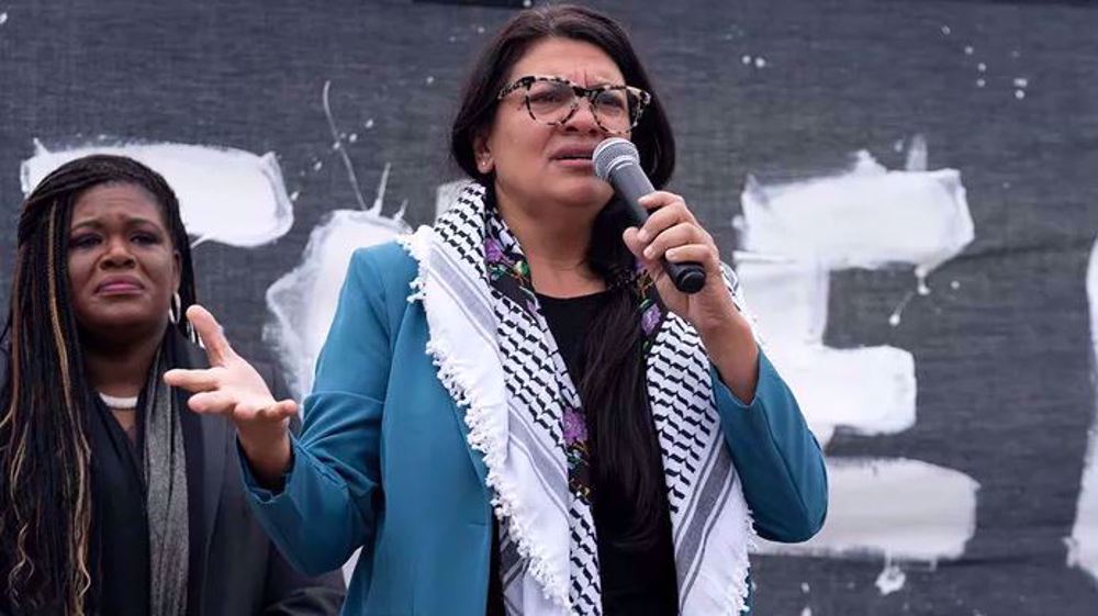 US complicity in Gaza genocide must stop: Lawmaker