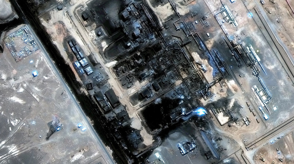 Satellite images reveal extensive damage to key Saudi oil pipeline as supply fears mount