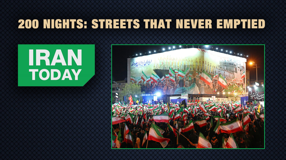 200 nights: Streets never emptied