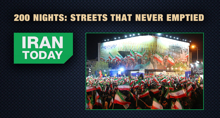200 nights: Streets never emptied