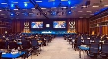 Iran presents joint statement on attacks against nuclear facilities to IAEA conference