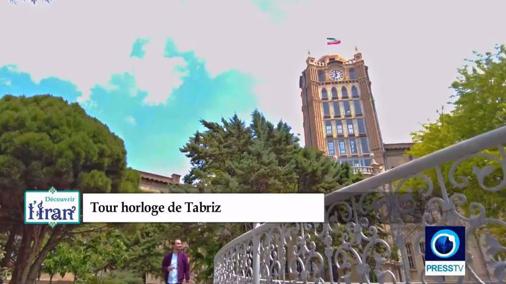 La Tour horloge, un symbole de la ville de Tabriz