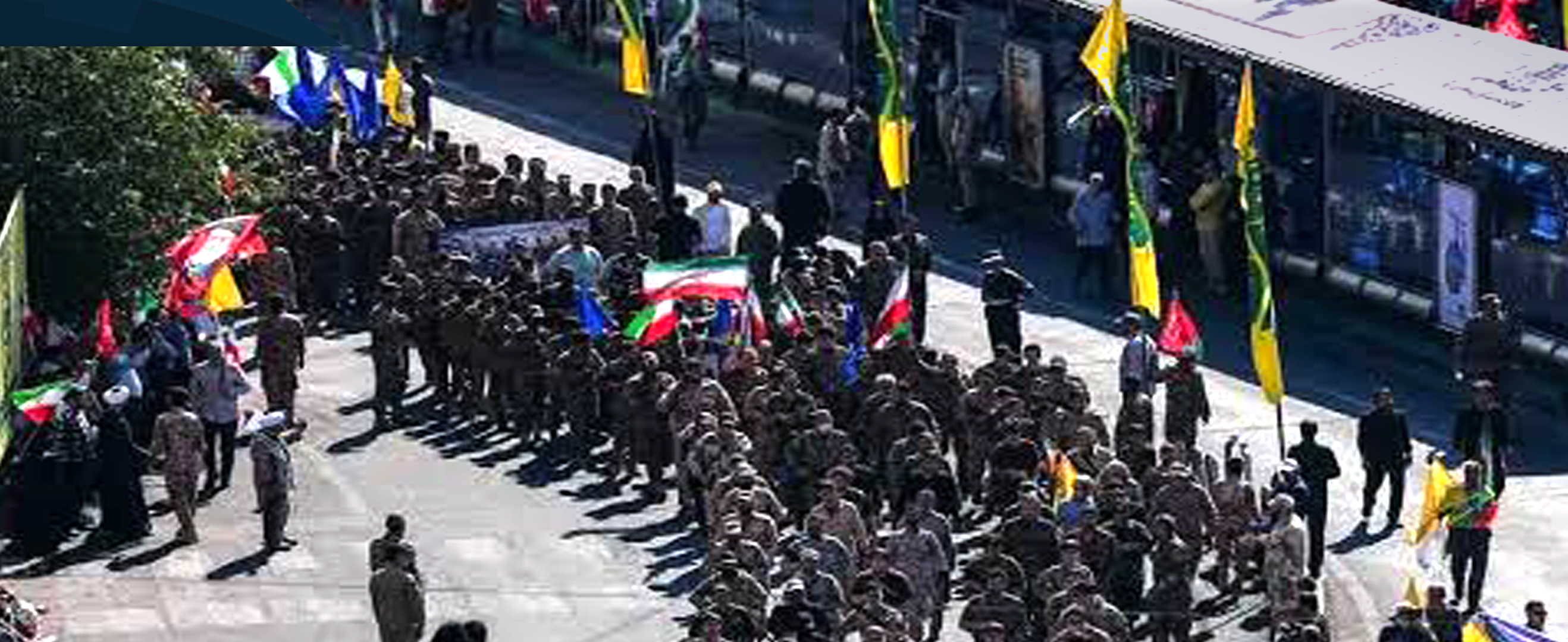 Hundreds of thousands of people in Tehran attend rally, parade dubbed 'Sacrifice for Iran'