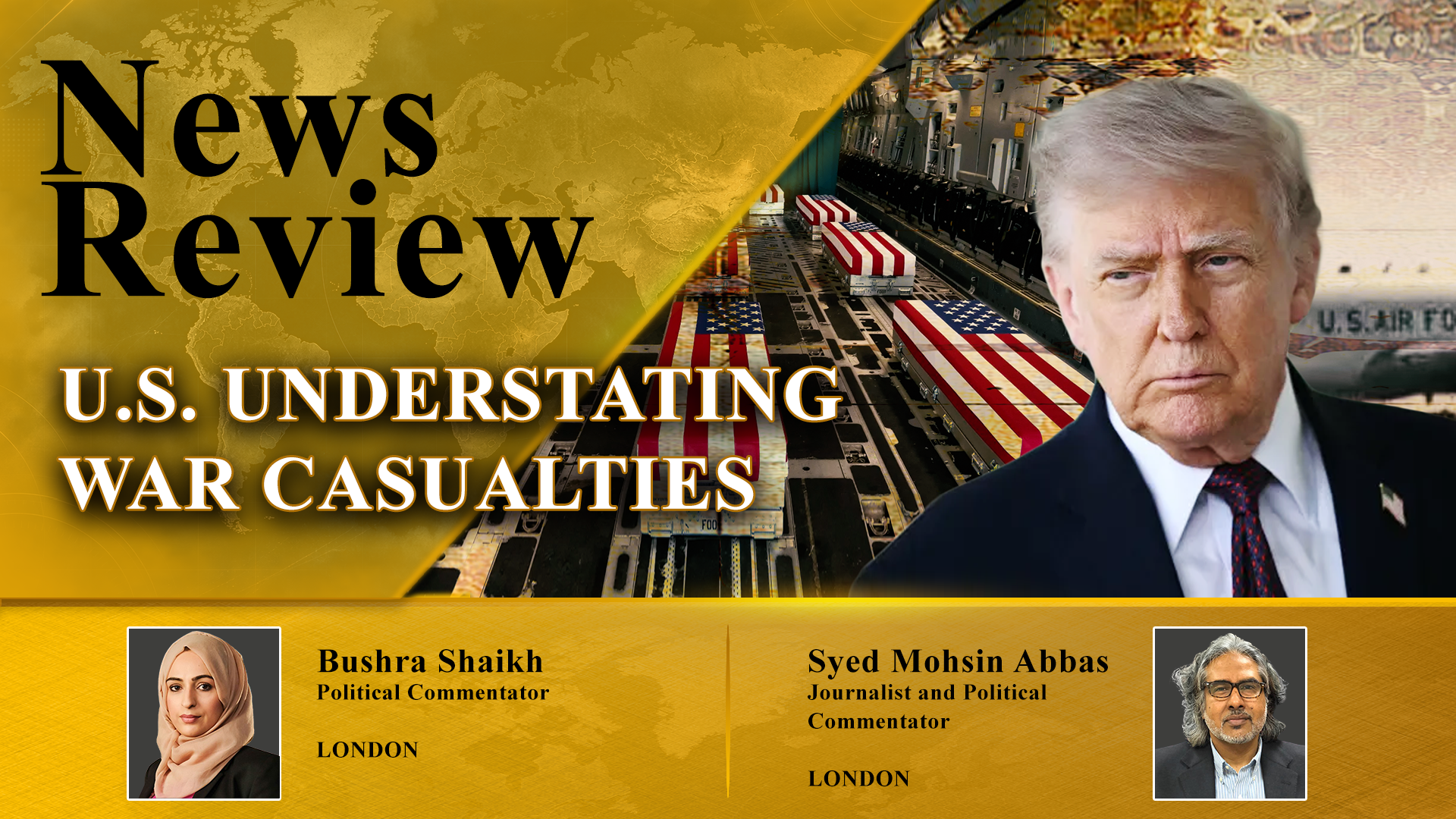 News Review: US accused of understating troop deaths in war on Iran