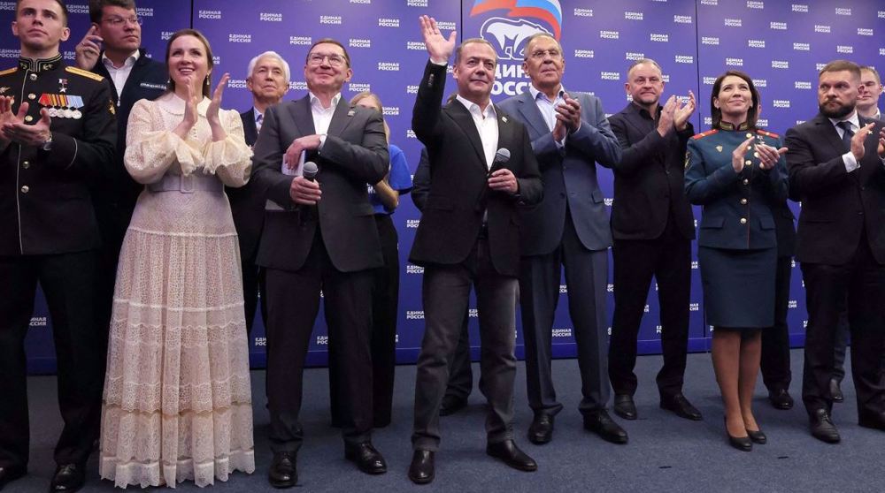 Putin’s United Russia leads wartime parliamentary elections