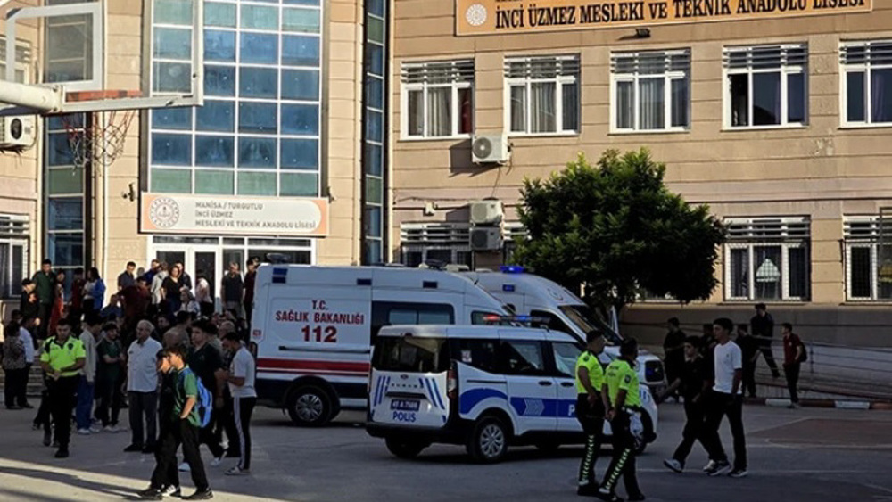 Eleven injured as gunman opens fire near high school in western Turkey
