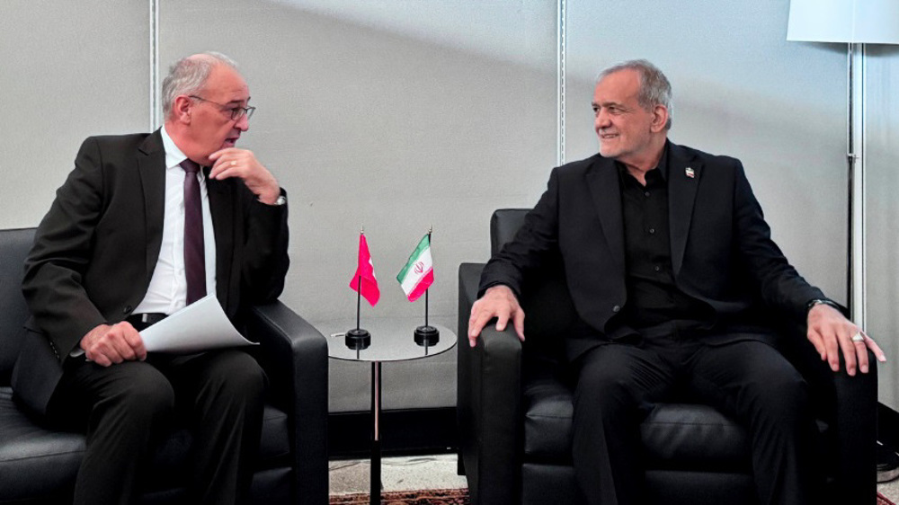 Iran will resist pressure, force-based policies, President Pezeshkian tells Swiss counterpart