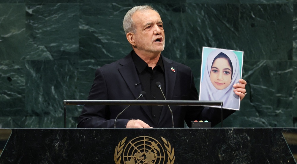 Online voices rally behind Pezeshkian’s UN speech, condemn Western double standards