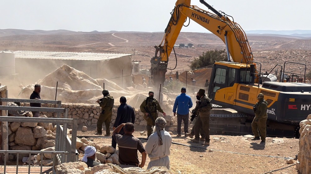 Israeli forces demolish homes in West Bank, displacing 176 Palestinians