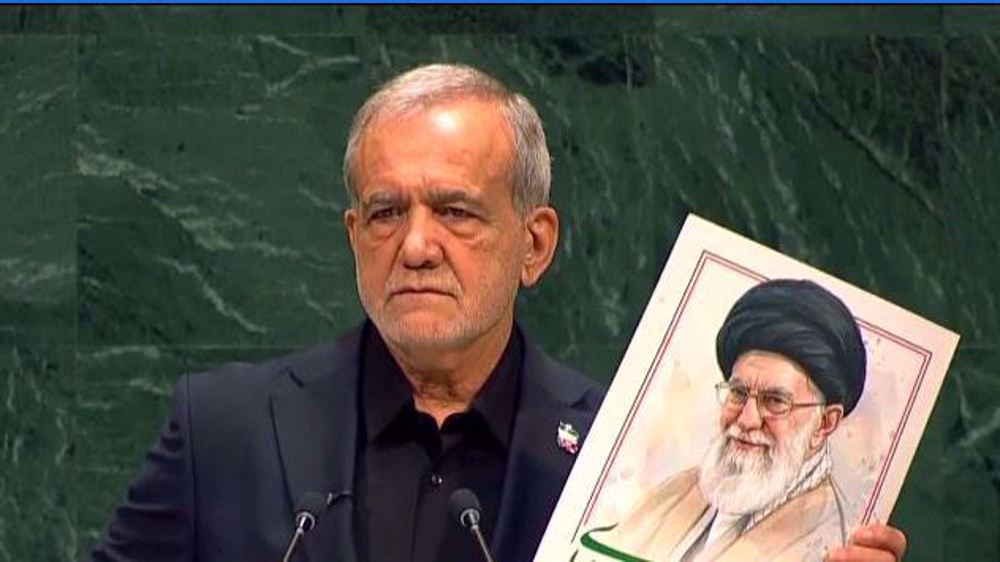 Pezeshkian’s UN speech reflected stance of entire world in face of US warmongering: Analyst