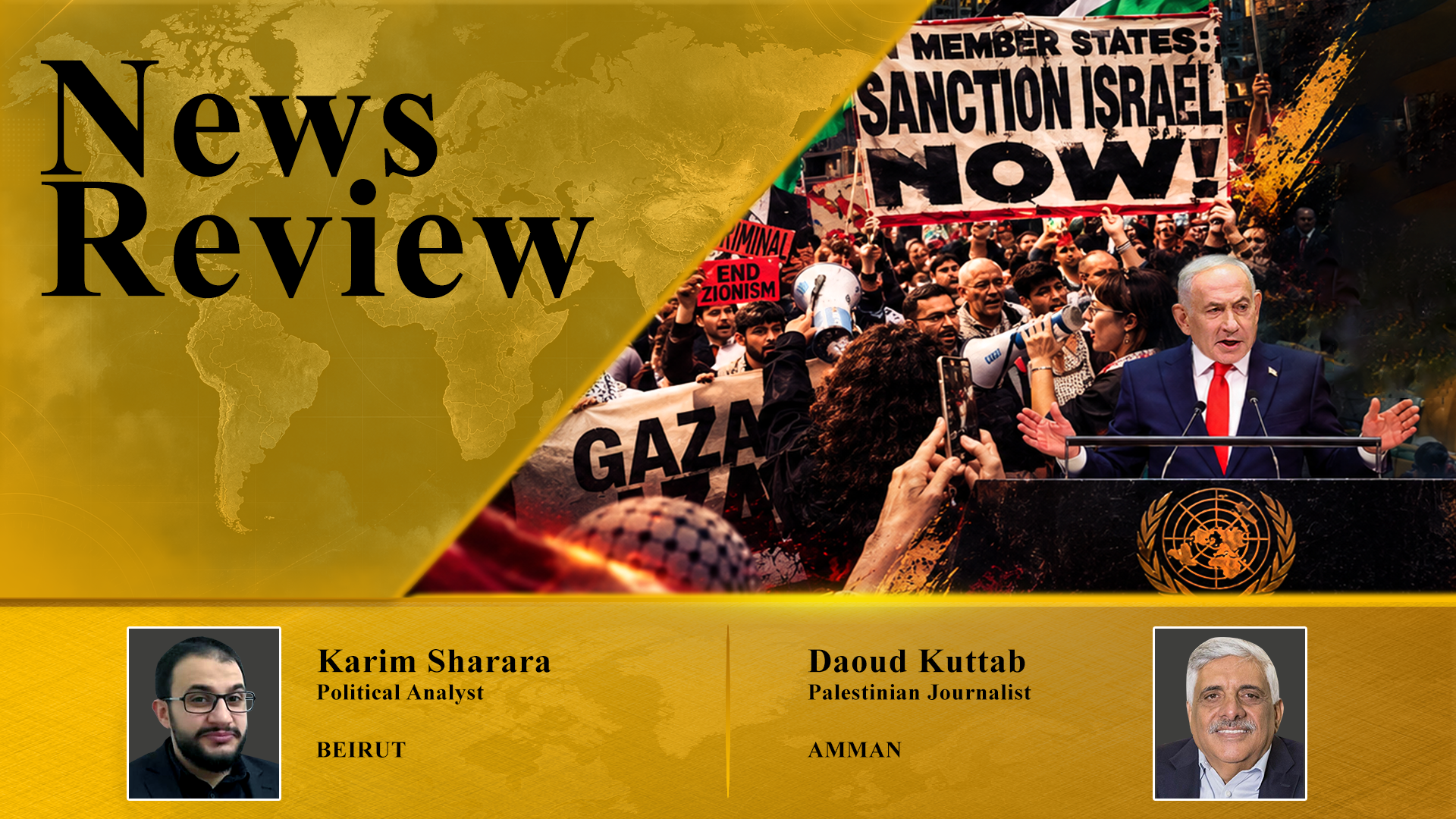 News Review: Netanyahu faces UNGA walkout, protests in New York over Gaza