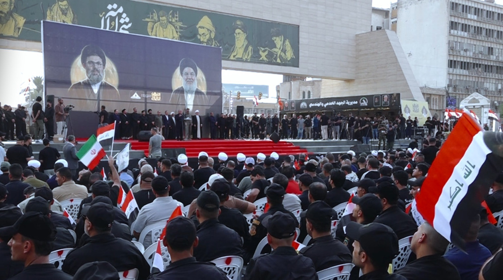 Iraqis mark second anniversary of Hezbollah leader's martyrdom