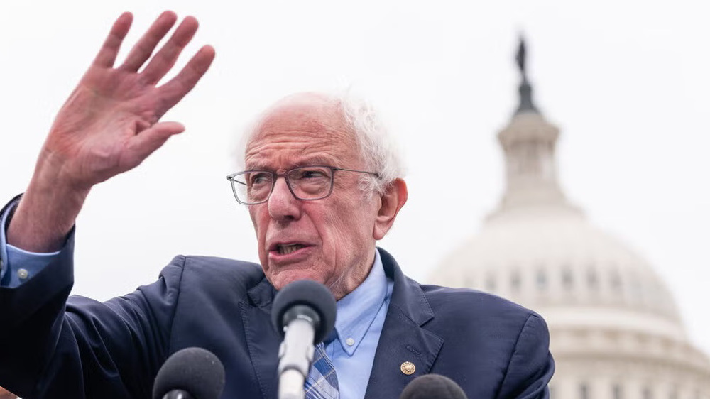 Sanders raps Israel for barring Arab-led parties from election, urges end to US military aid