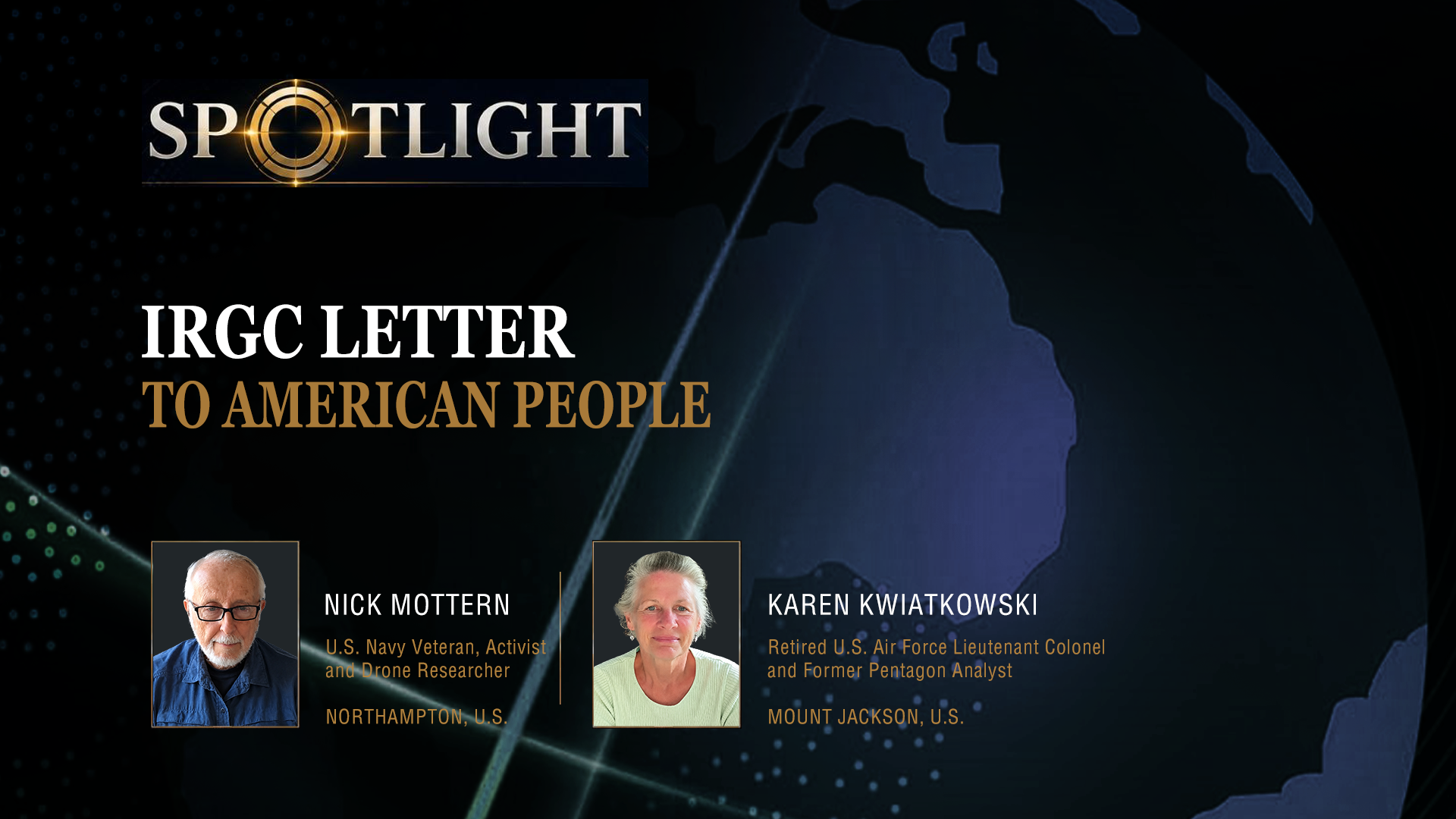 IRGC letter to American people