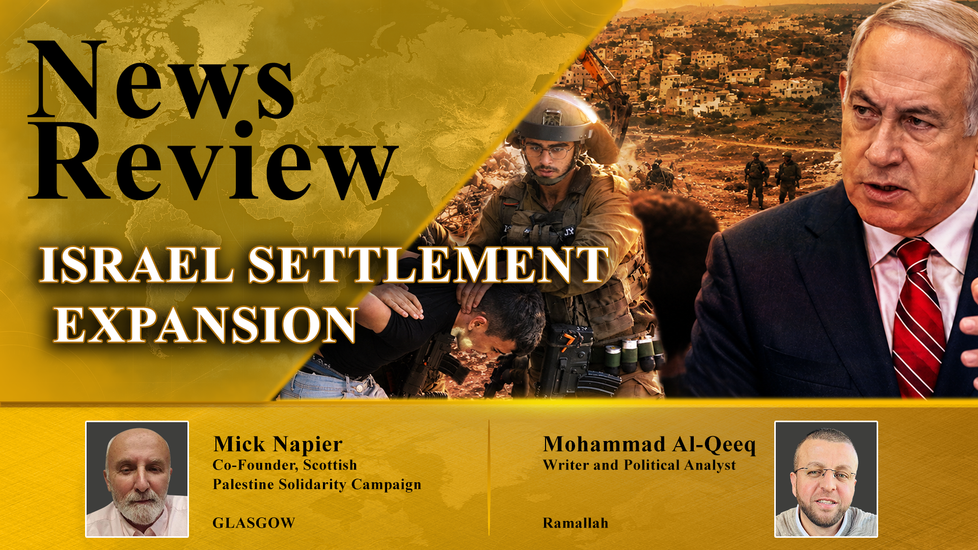 News Review: Israel settlement expansion