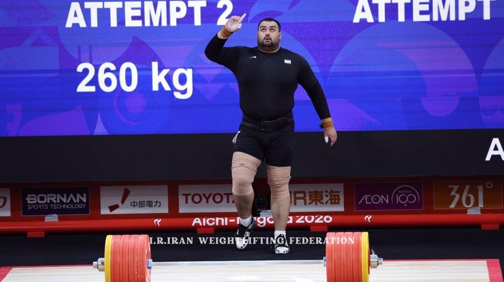 Davoudi snatches weightlifting gold men’s +110kg at 2026 Asian Games 