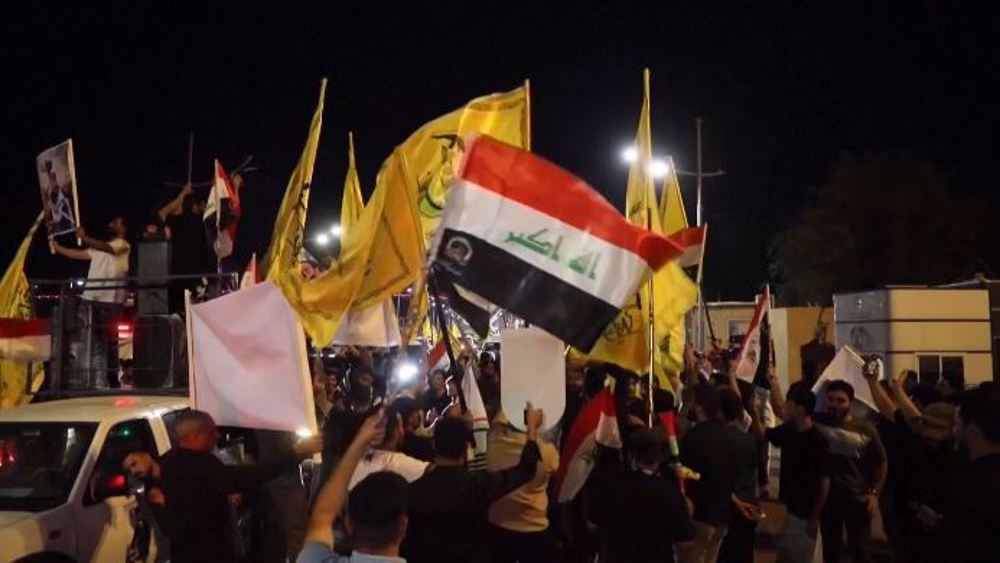 'Blessed victory day for Iraqi people': Basra residents celebrate withdrawal of US-led forces