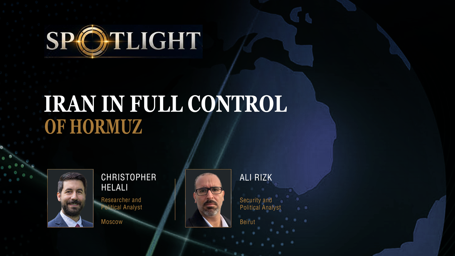 Iran in full control of Hormuz