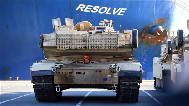 US sends forces to Germany to 'deter Russia' 