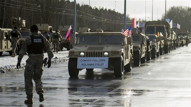 US troops enter Poland to counter Russia 