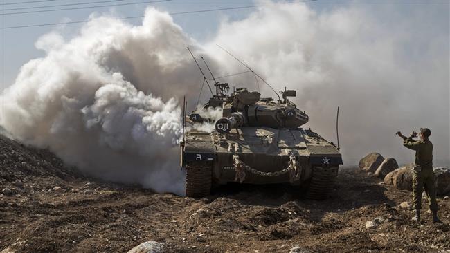 Israeli tank shells besieged Gaza Strip