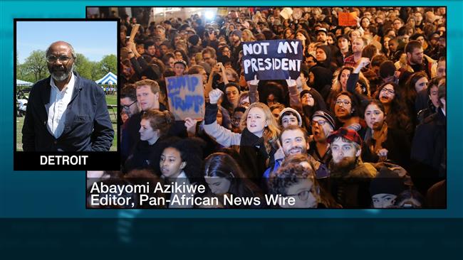 Americans angry at Trump 'hateful rhetoric'