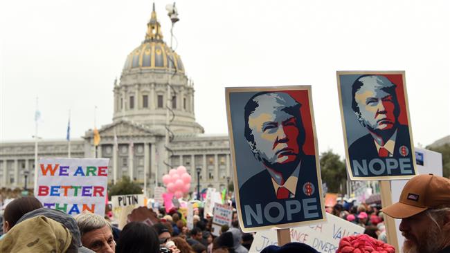 Trump protesters facing 10 years in prison