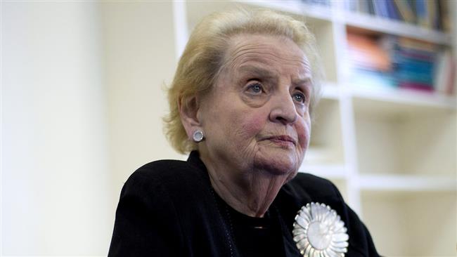 ‘Albright, can hypocrisy know no shame?’