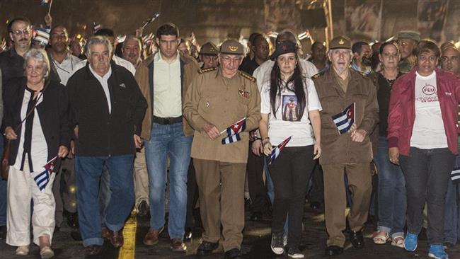 Cubans march to honor independence hero