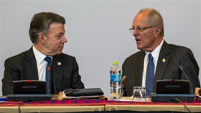 Peru, Colombia vow to back Mexico against Trump