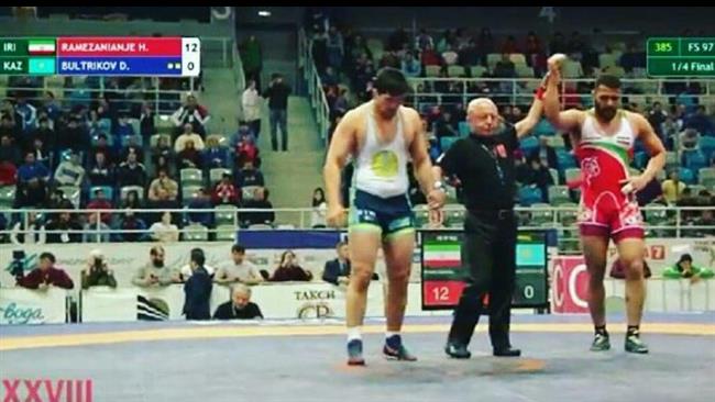 Iran collects more medals in Yarygin Memorial