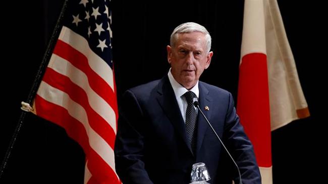 Mattis accuses Iran of sponsoring terrorism 