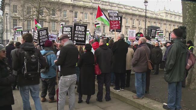 London protests Netanyahu’s visit to UK