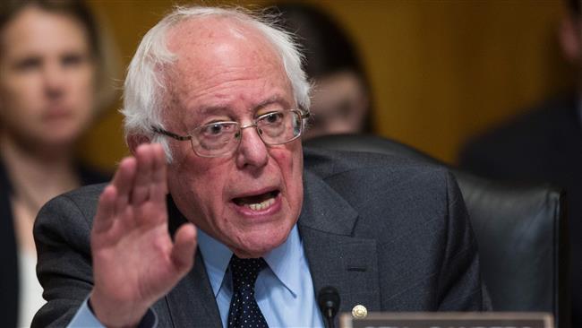 Sanders calls Trump 'delusional, total hypocrite'